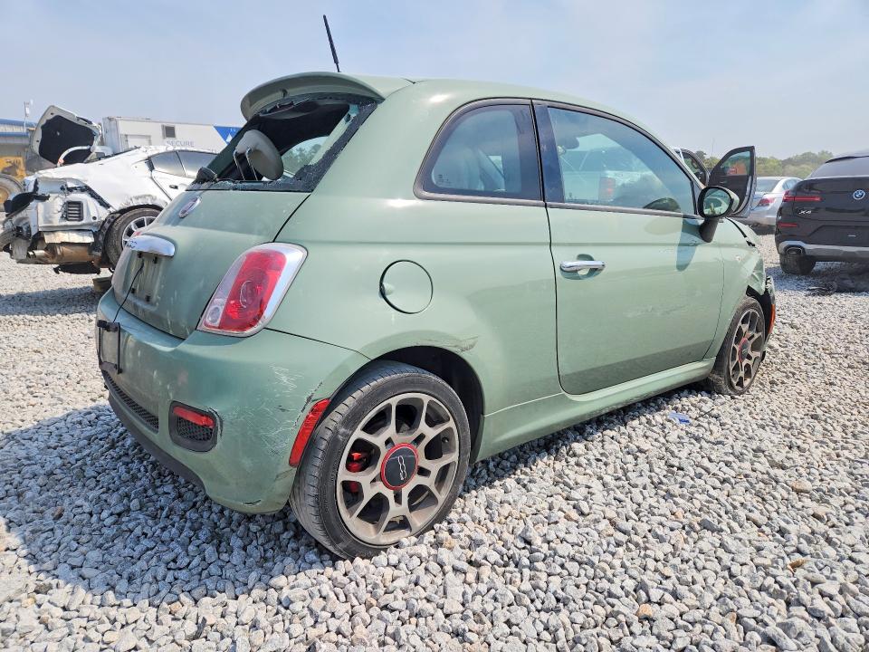 Photo 3 from auction – 2015 FIAT 500 with VIN 3C3CFFBR1FT558837