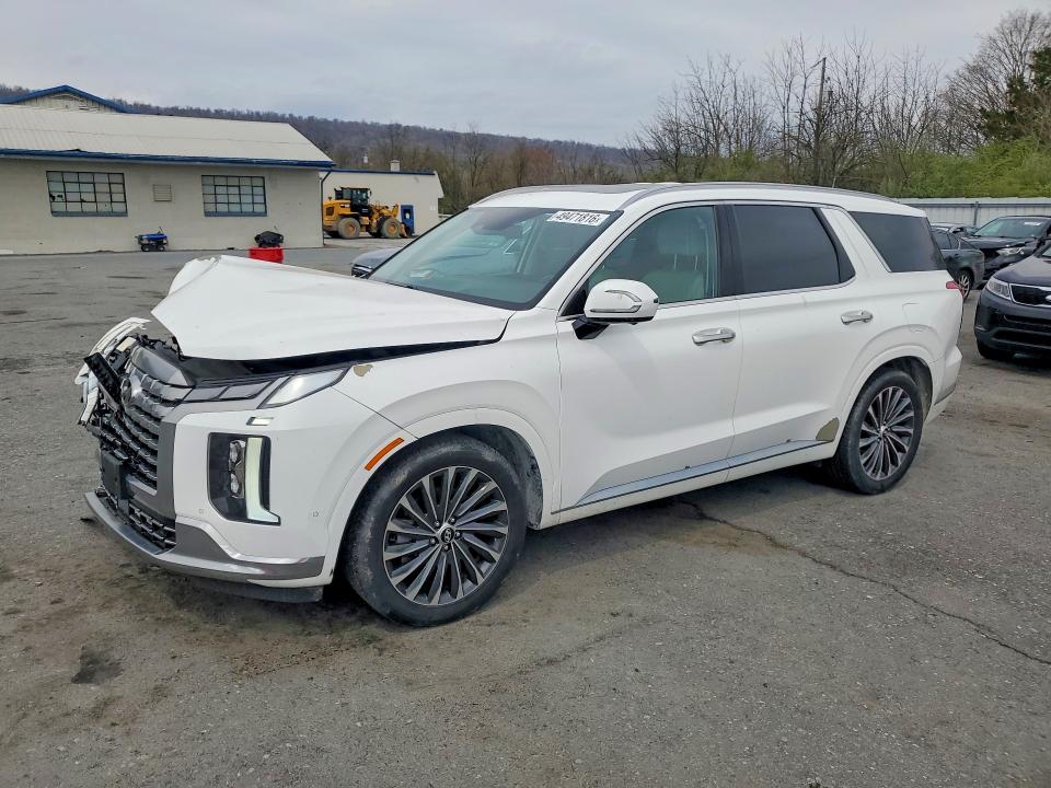 HYUNDAI PALISADE 2023 with VIN KM8R7DGEXPU540014 - Photo from auction