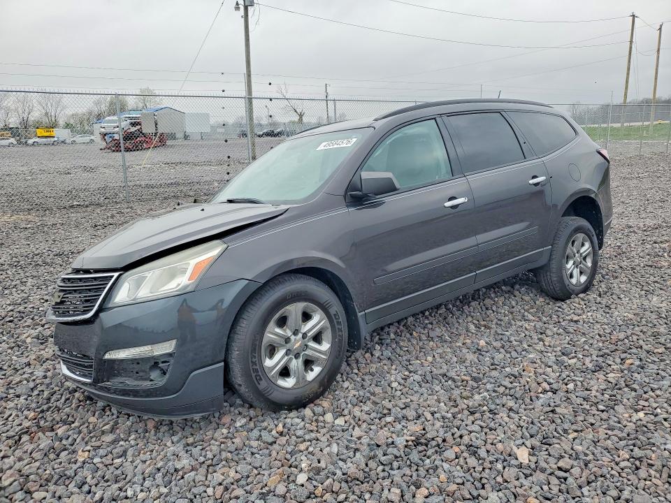 CHEVROLET TRAVERSE 2015 with VIN 1GNKRFED8FJ282573 - Photo from auction