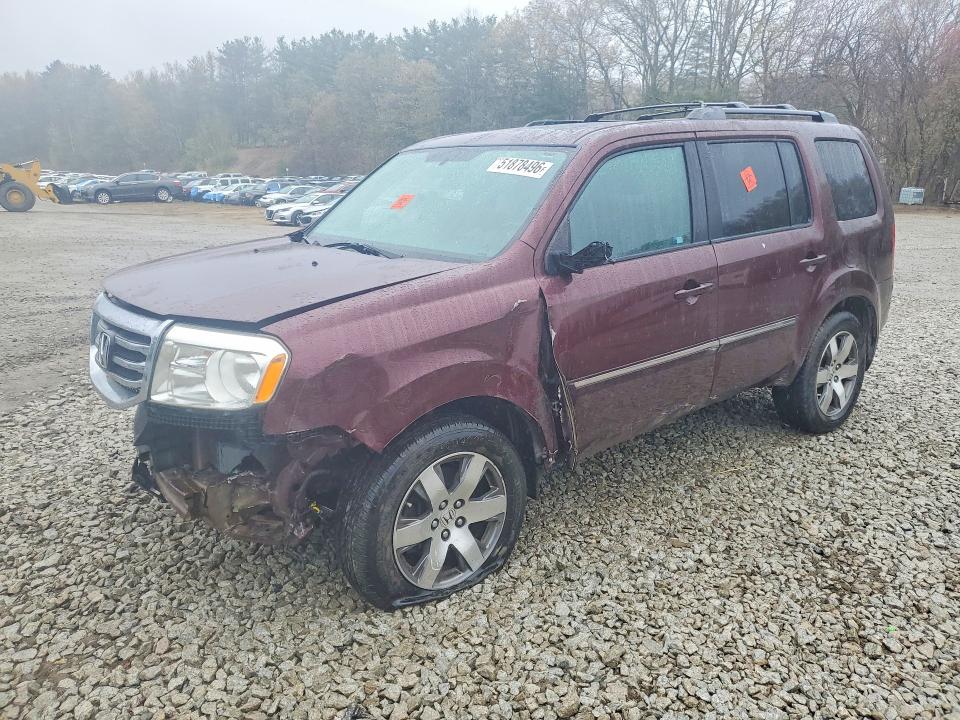 HONDA PILOT 2014 with VIN 5FNYF4H91EB015322 - Photo from auction