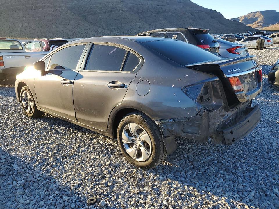 Фото 2 с аукциона – 2014 HONDA CIVIC с VIN 19XFB2F51EE240305