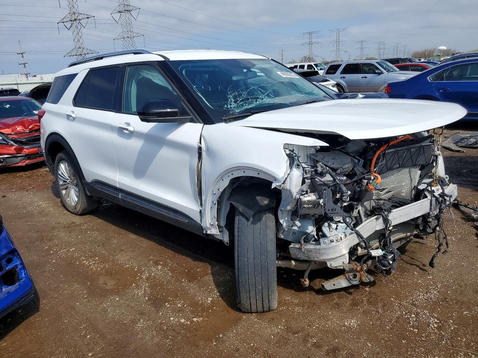 Photo 4 from auction – 2022 FORD EXPLORER with VIN 1FM5K8FW5NNA09423