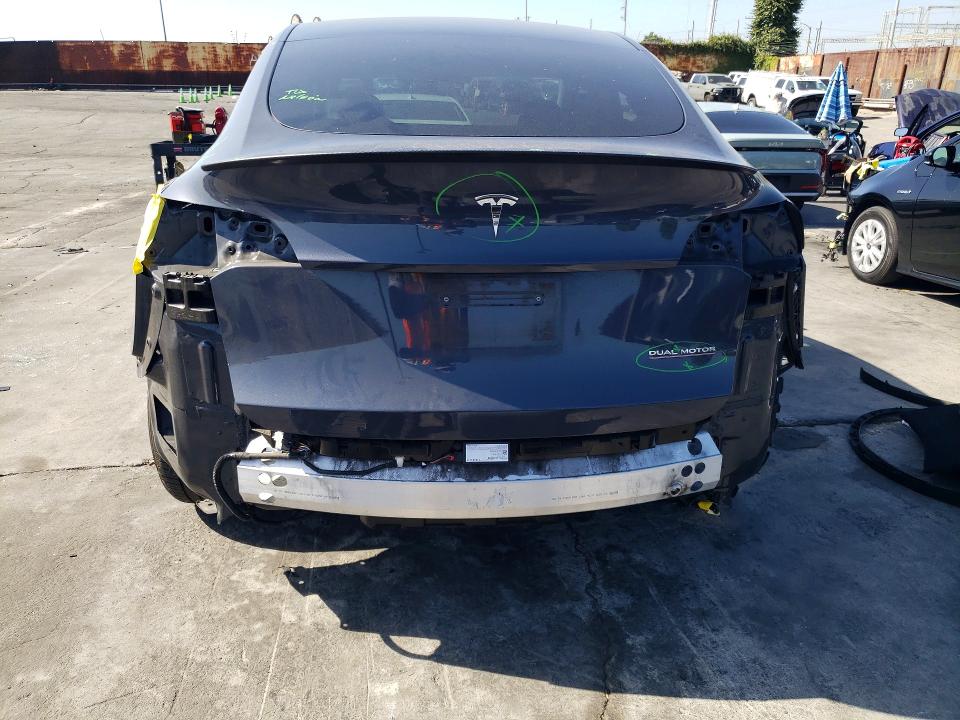 Photo 6 from auction – 2022 TESLA MODEL Y with VIN 7SAYGDEF0NF486677