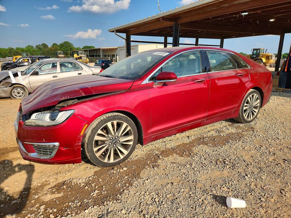 LINCOLN MKZ 2017 with VIN 3LN6L5E92HR641888 - Photo from auction
