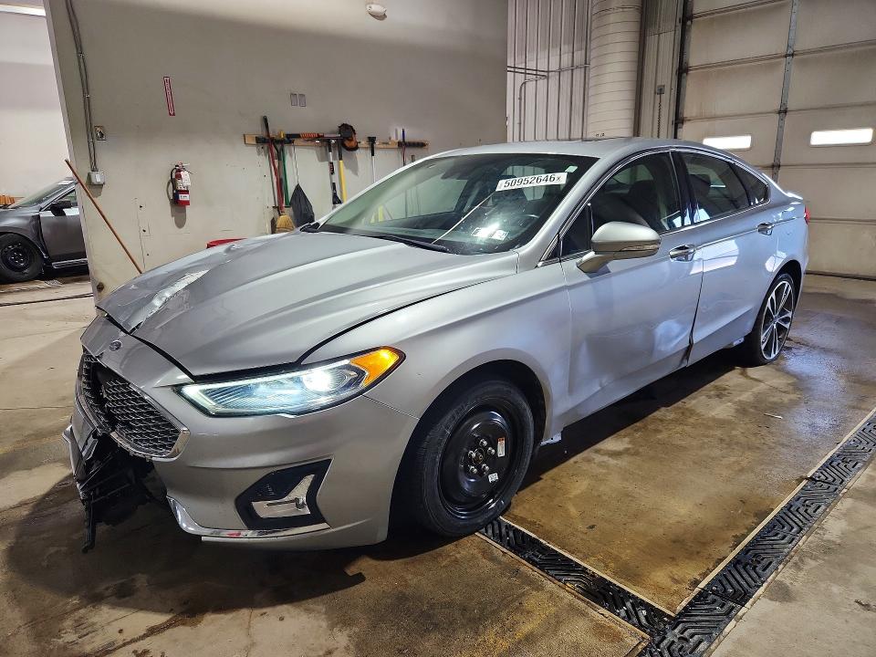 FORD FUSION 2020 with VIN 3FA6P0D91LR193283 - Photo from auction