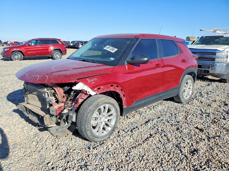 CHEVROLET TRAILBLAZER 2021 with VIN KL79MMS2XMB025819 - Photo from auction