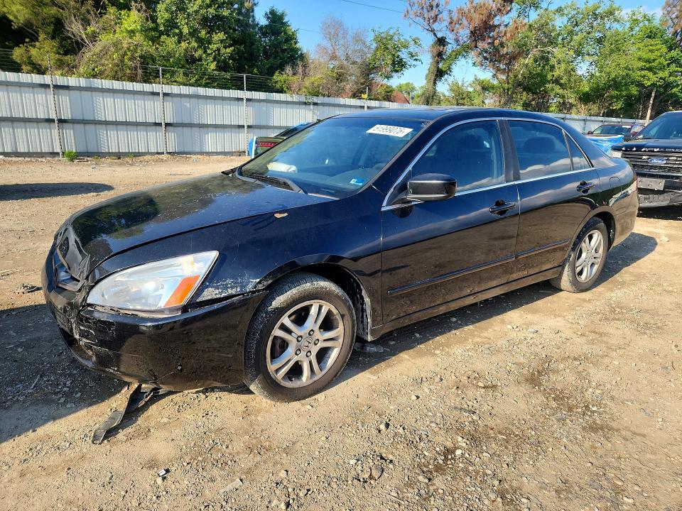 HONDA ACCORD 2007 with VIN 1HGCM56897A066225 - Photo from auction