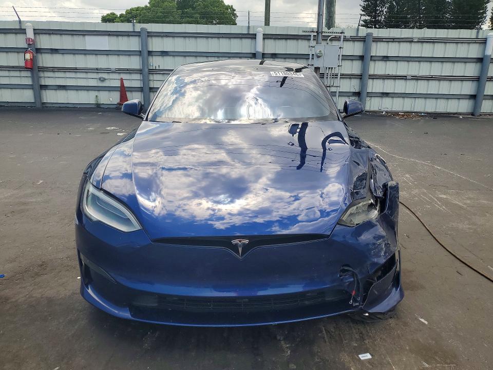 Photo 5 from auction – 2022 TESLA MODEL S with VIN 5YJSA1E69NF468732