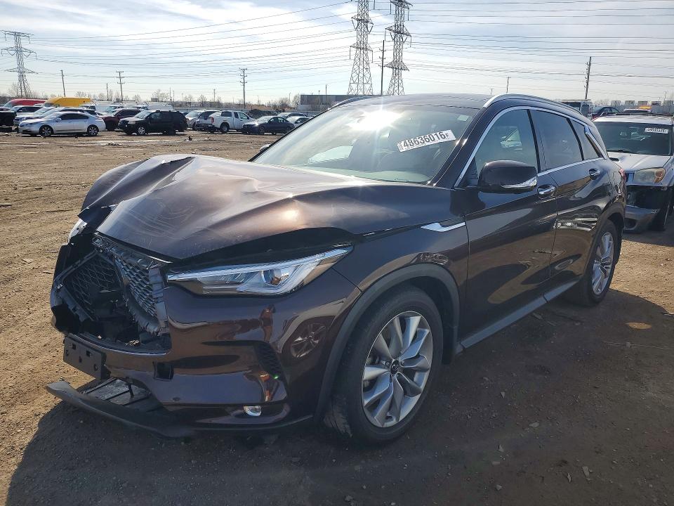 INFINITI QX50 2021 with VIN 3PCAJ5CB2MF107571 - Photo from auction