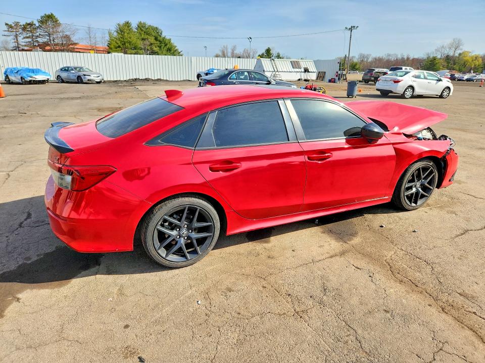 Photo 3 from auction – 2022 HONDA CIVIC with VIN 2HGFE1E54NH477220