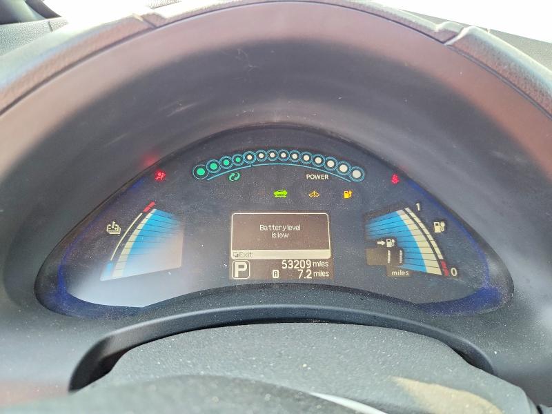 Photo 9 from auction – 2013 NISSAN LEAF with VIN 1N4AZ0CP0DC401089