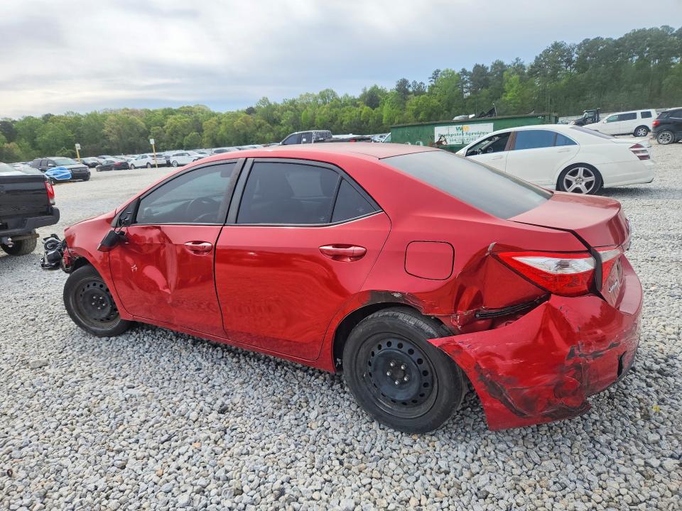 Photo 2 from auction – 2016 TOYOTA COROLLA with VIN 5YFBURHE9GP368422