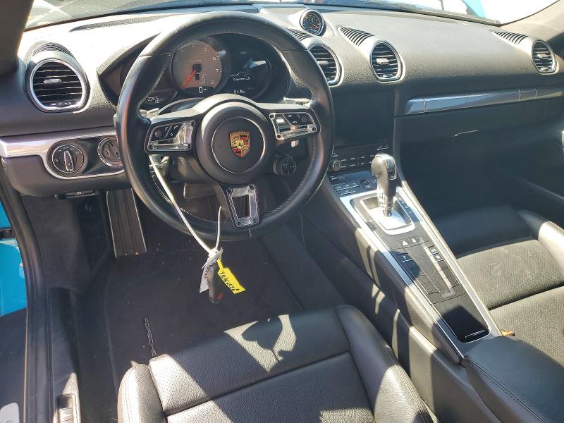 Photo 8 from auction – 2018 PORSCHE CAYMAN with VIN WP0AB2A85JK278655