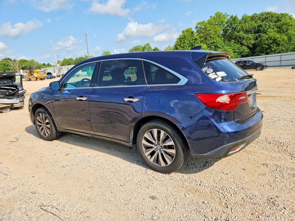 Снимка 2 от търг – 2016 ACURA MDX с VIN 5FRYD4H48GB034350