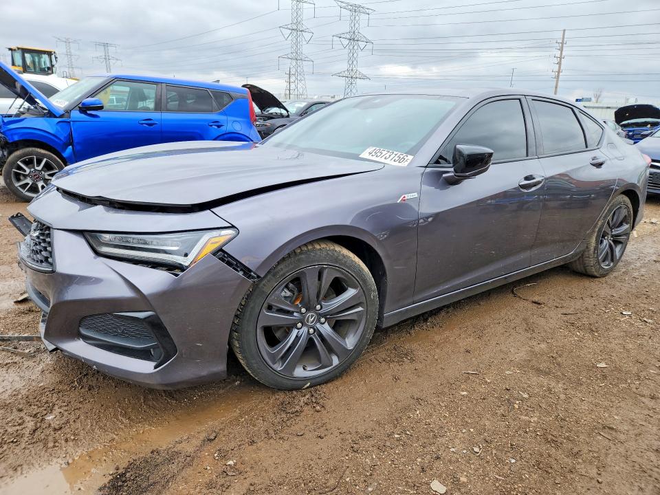Photo 1 from auction – 2021 ACURA TLX with VIN 19UUB5F50MA015689