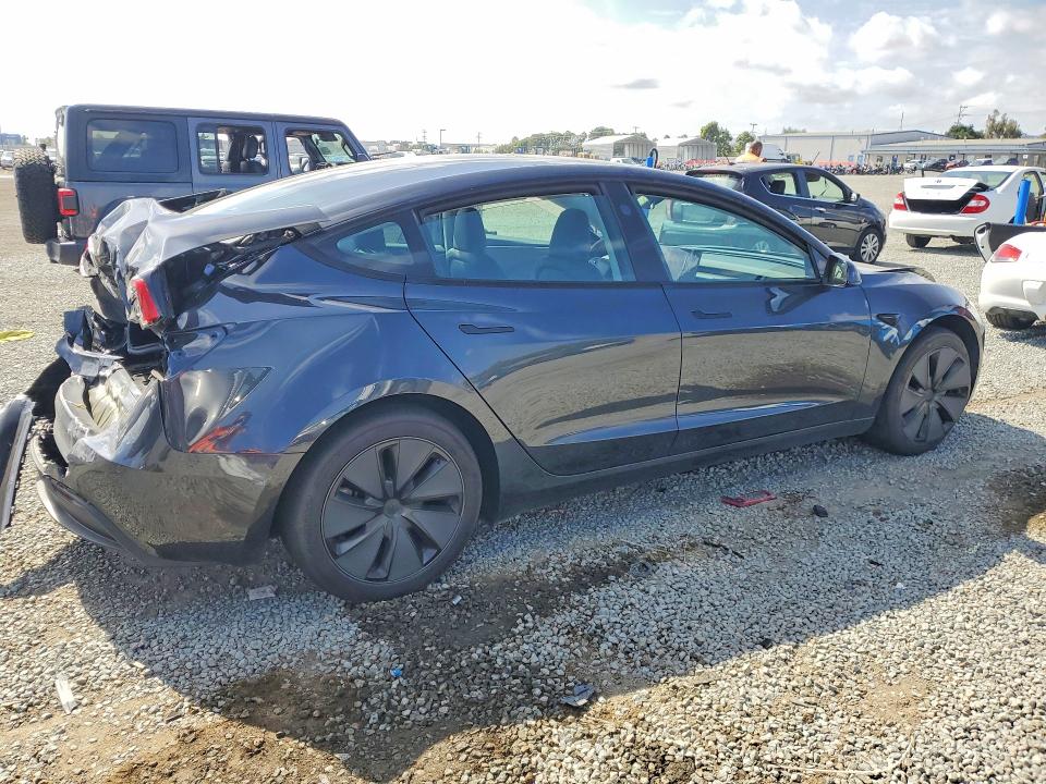 Photo 3 from auction – 2025 TESLA MODEL 3 with VIN 5YJ3E1EA5SF049446