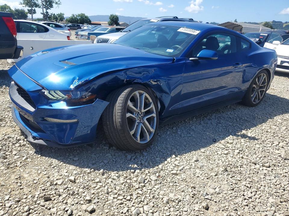 FORD MUSTANG 2022 with VIN 1FA6P8TH0N5131497 - Photo from auction