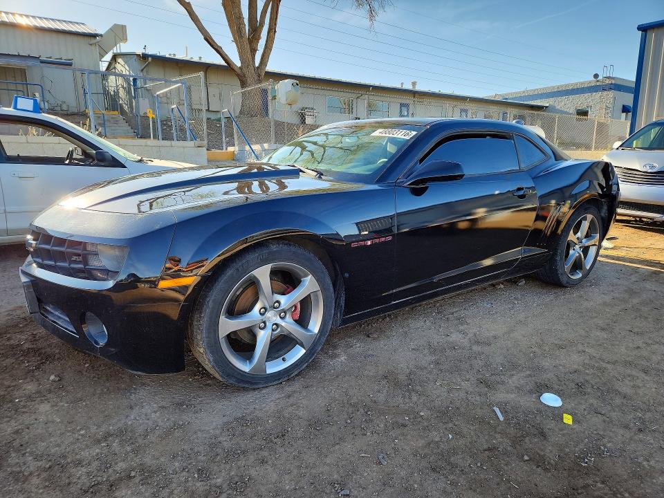 CHEVROLET CAMARO 2013 with VIN 2G1FC1E35D9155822 - Photo from auction