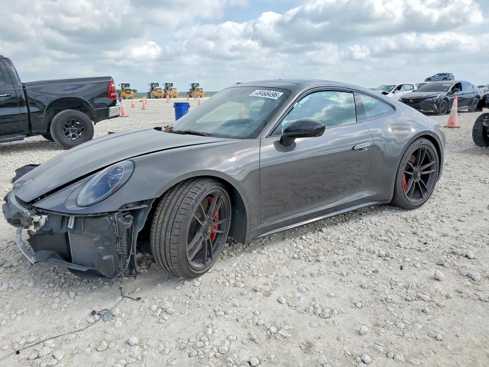 PORSCHE 911 2024 with VIN WP0AB2A9XRS221162 - Photo from auction