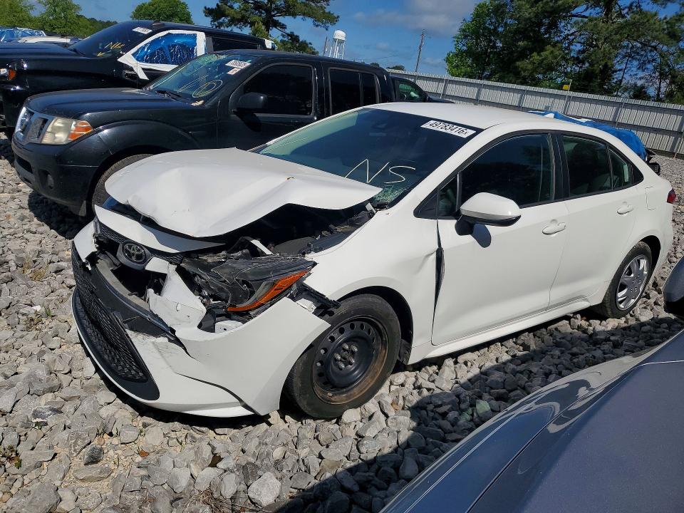 TOYOTA COROLLA 2020 with VIN 5YFEPRAE2LP074630 - Photo from auction