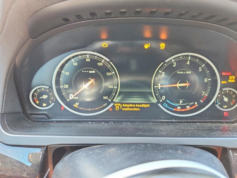 Photo 9 from auction – 2014 BMW 740 with VIN WBAYF4C58ED282191