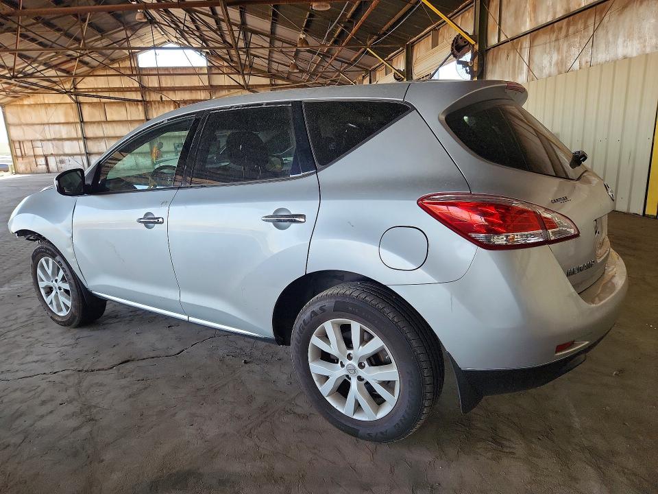 Photo 2 from auction – 2011 NISSAN MURANO with VIN JN8AZ1MUXBW058828