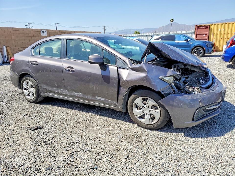 Photo 4 from auction – 2013 HONDA CIVIC with VIN 19XFB2F58DE248268
