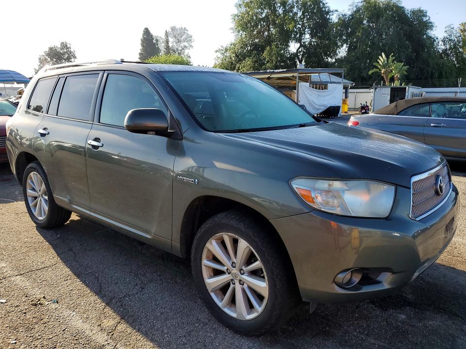 Photo 4 from auction – 2009 TOYOTA HIGHLANDER HYBRID with VIN JTEEW44A892032271