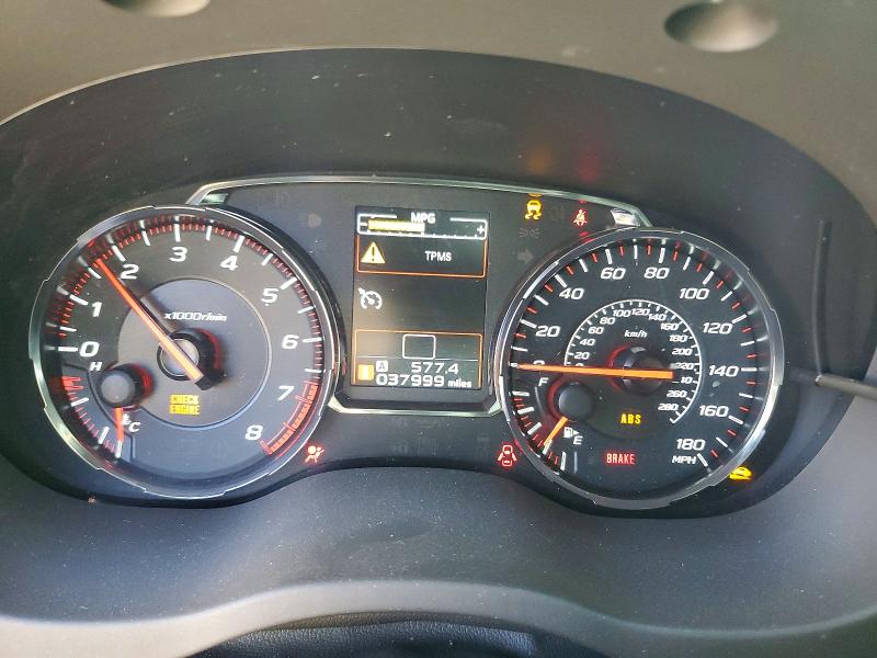Photo 9 from auction – 2021 SUBARU WRX with VIN JF1VA1C63M9824123