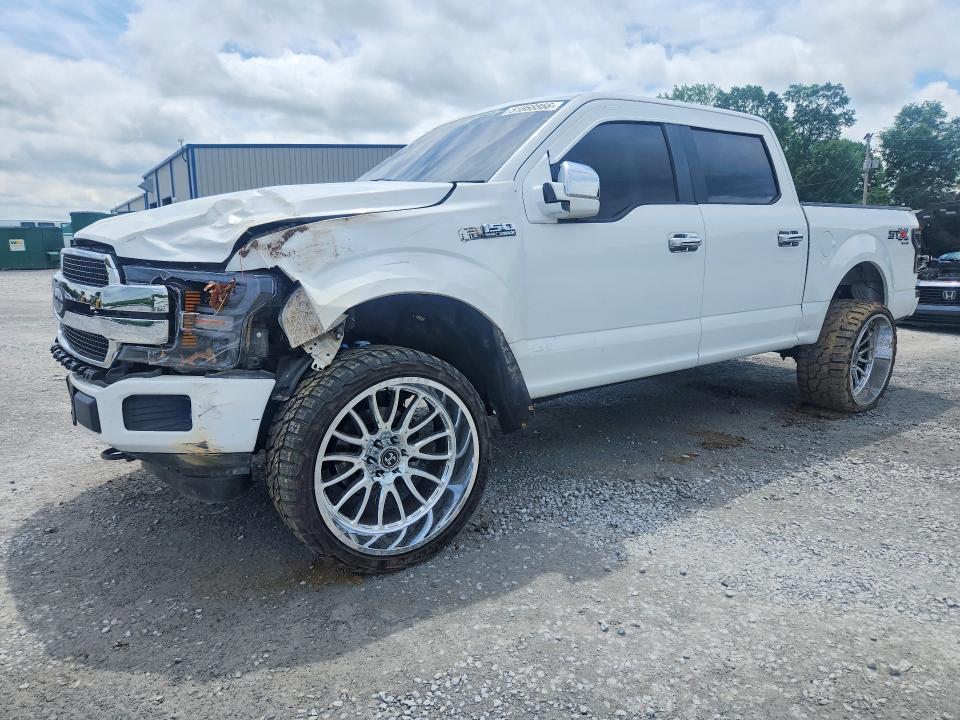 FORD F150 2019 with VIN 1FTEW1EP1KFA07393 - Photo from auction