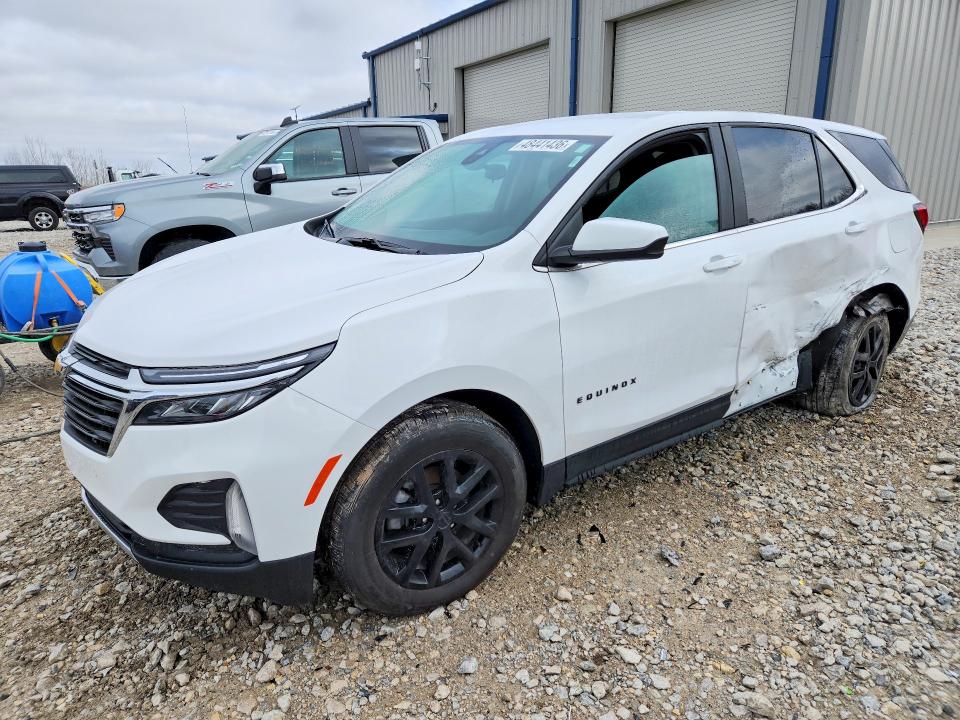 CHEVROLET EQUINOX 2022 with VIN 3GNAXUEV1NL288799 - Photo from auction