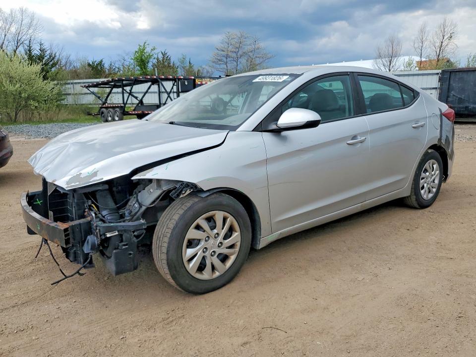 HYUNDAI ELANTRA 2017 with VIN 5NPD74LF7HH175266 - Photo from auction
