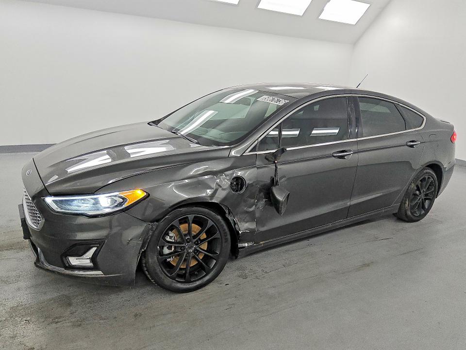 Photo 1 from auction – 2019 FORD FUSION with VIN 3FA6P0SU6KR231743