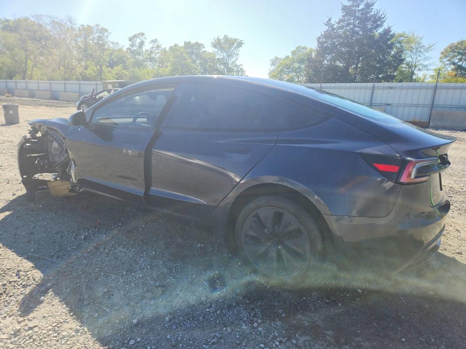 Photo 2 from auction – 2025 TESLA MODEL 3 with VIN 5YJ3E1EA0SF061472