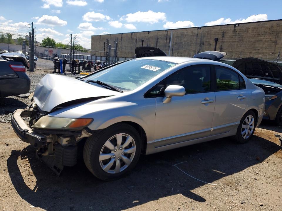 HONDA CIVIC 2008 with VIN 1HGFA16518L009494 - Photo from auction