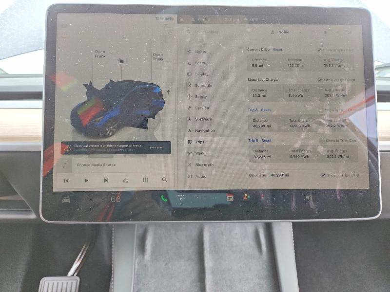 Photo 9 from auction – 2023 TESLA MODEL Y with VIN 7SAYGDEE4PF841764