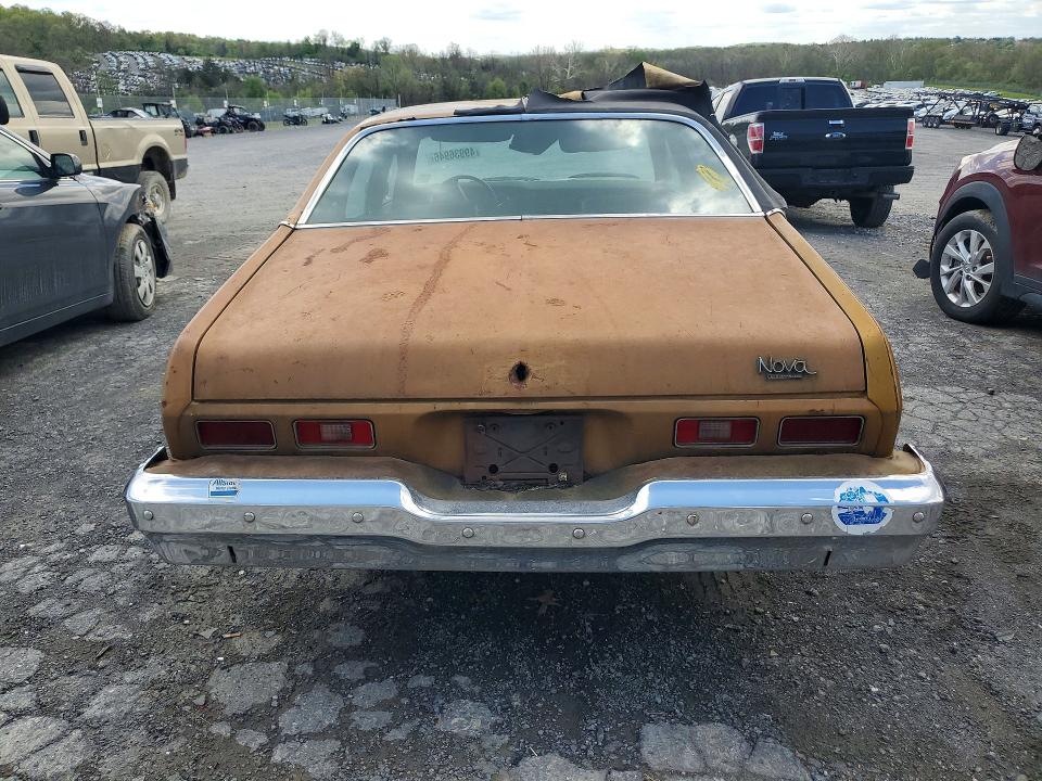 Photo 6 from auction – 1974 CHEVROLET NOVA with VIN 1X69H4W237662