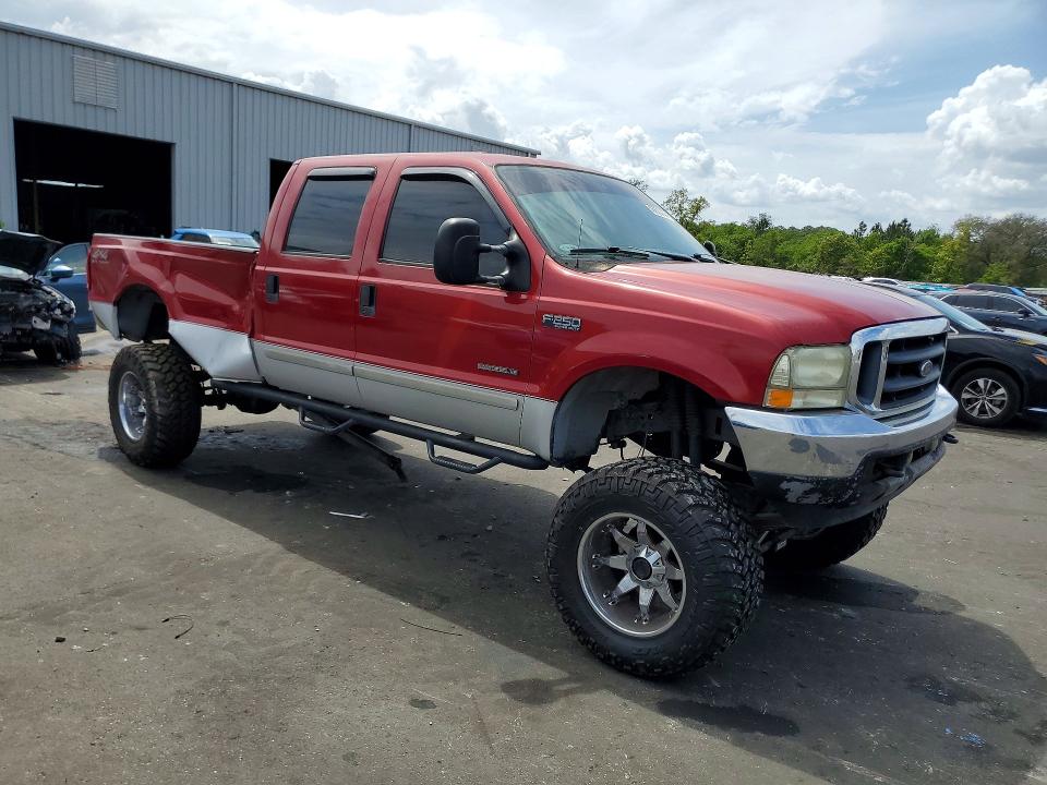 Photo 4 from auction – 2001 FORD F250 with VIN 1FTNW21F51EC26719