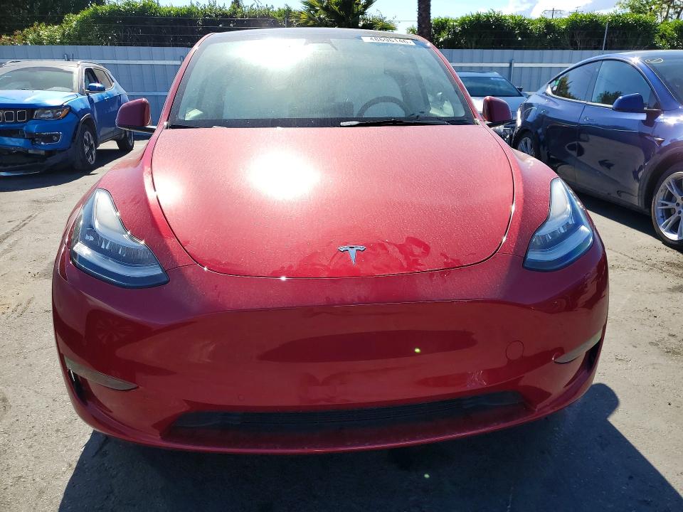 Photo 5 from auction – 2022 TESLA MODEL Y with VIN 7SAYGAEE1NF383306