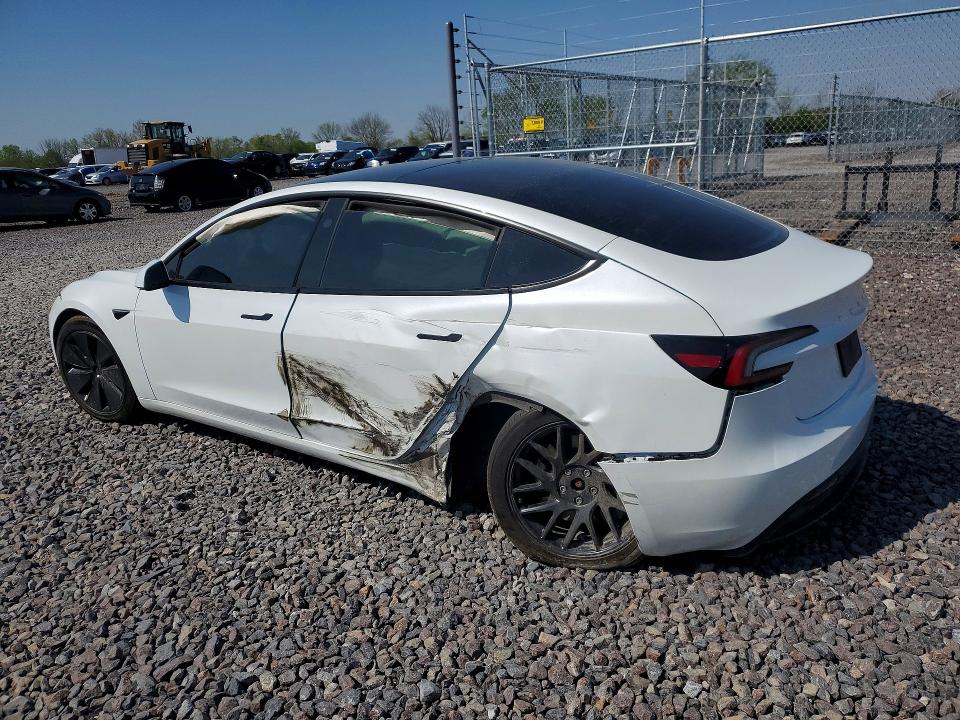Photo 2 from auction – 2025 TESLA MODEL 3 with VIN 5YJ3E1EA5SF992341
