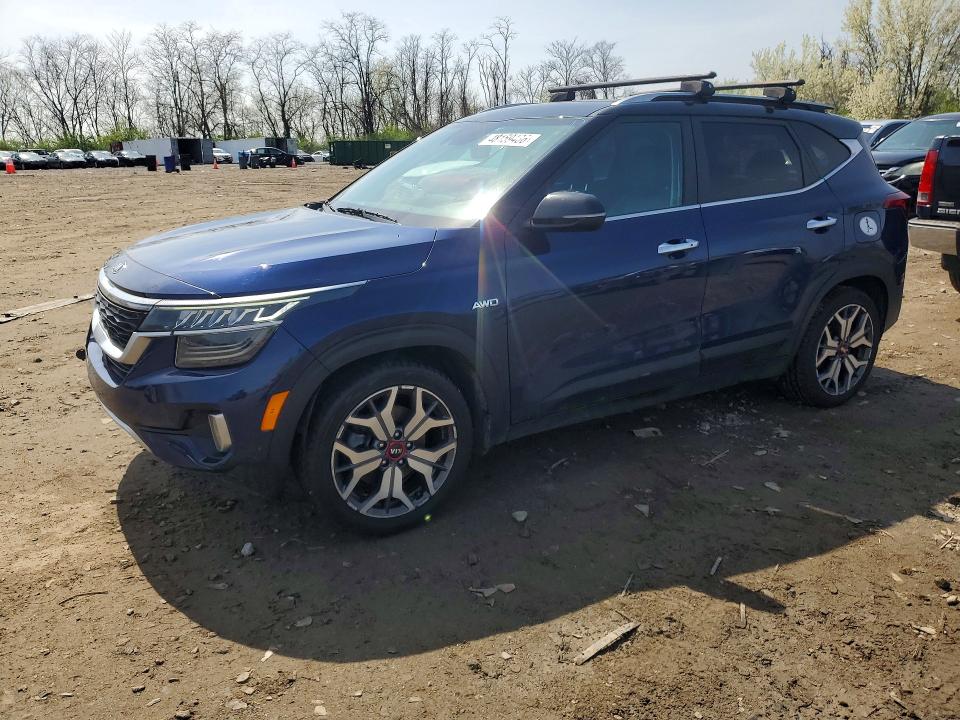 KIA SELTOS 2021 with VIN KNDETCA24M7187383 - Photo from auction