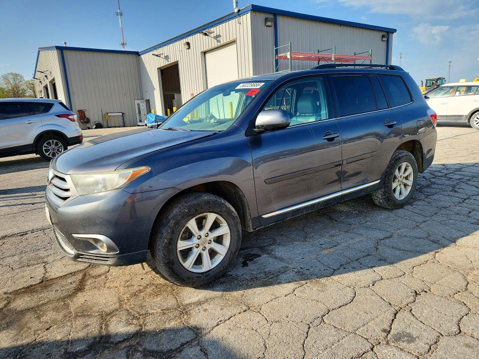 TOYOTA HIGHLANDER 2012 with VIN 5TDBK3EH5CS169452 - Photo from auction