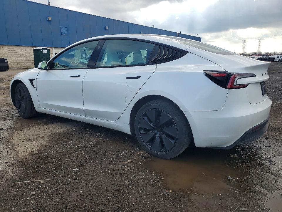 Photo 2 from auction – 2025 TESLA MODEL 3 with VIN 5YJ3E1EA4SF943163