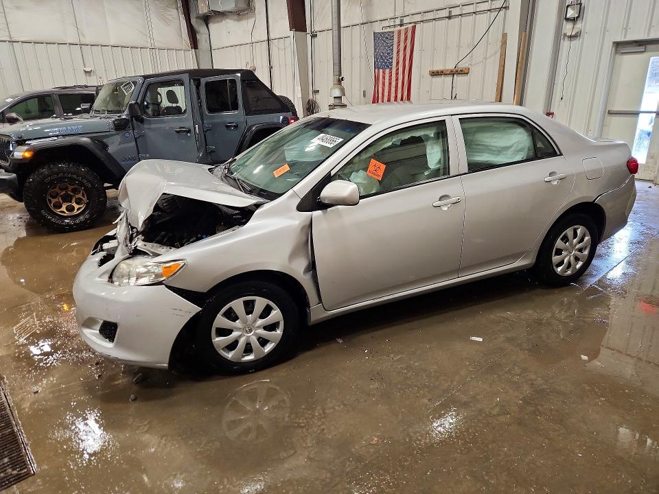 TOYOTA COROLLA 2010 with VIN 1NXBU4EE1AZ286651 - Photo from auction