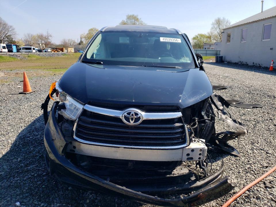 صورة رقم 5 من المزاد - 2015 TOYOTA HIGHLANDER مع VIN 5TDJKRFHXFS124167