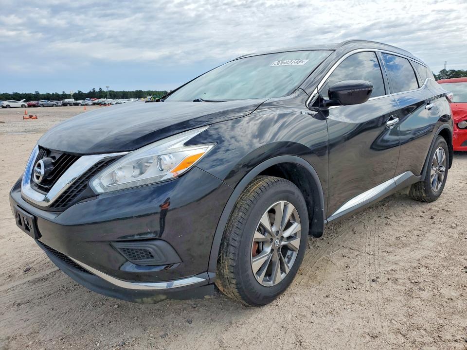 NISSAN MURANO 2016 with VIN 5N1AZ2MG0GN138952 - Photo from auction