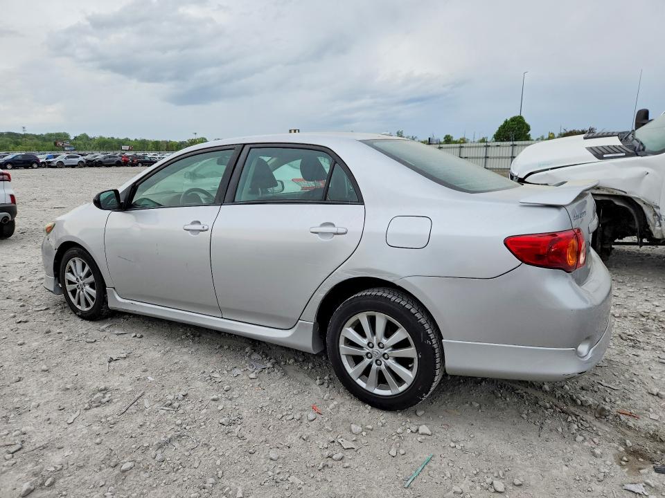 Photo 2 from auction – 2009 TOYOTA COROLLA with VIN 2T1BU40E19C002374