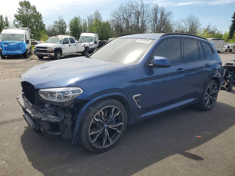 BMW X3 2021 with VIN 5YMTS0C05M9G57309 - Photo from auction