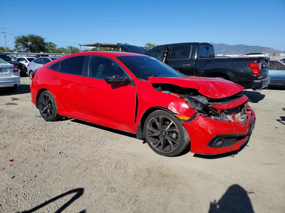 Photo 4 from auction – 2020 HONDA CIVIC with VIN 2HGFC2F88LH597359