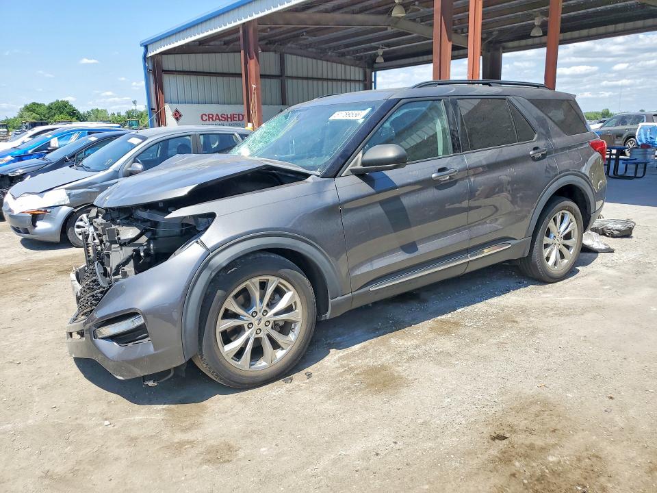 FORD EXPLORER 2021 with VIN 1FMSK8DHXMGA22761 - Photo from auction
